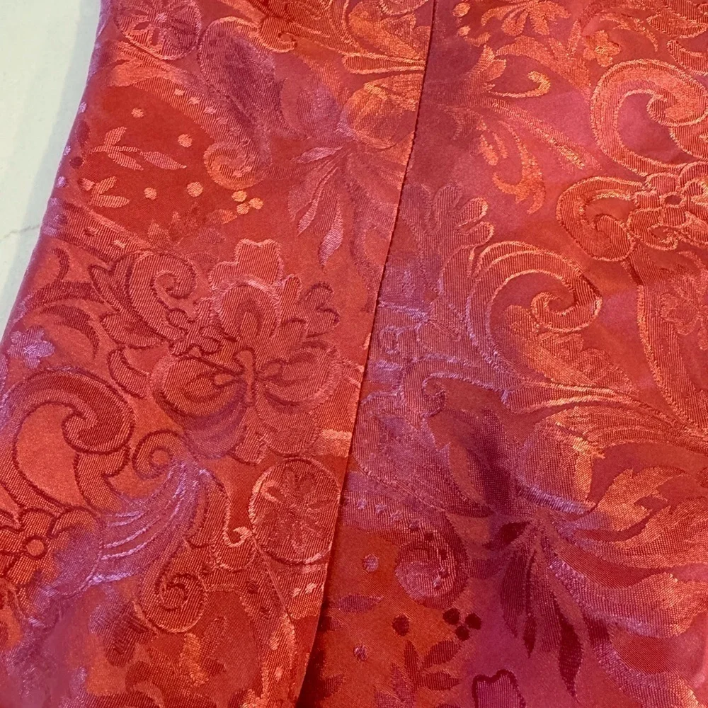 Vintage Victoria's Secret Polyester Camisole Slip / patterned / medium